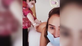 Yanet Garcia massage compilation