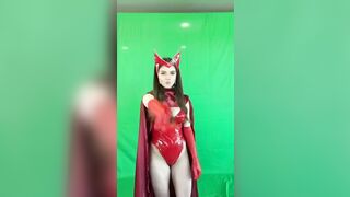 tayamillerr as Scarlet Witch