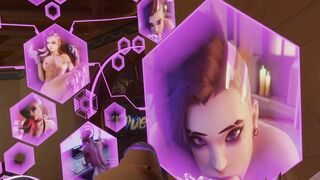 POV Sombra getting off to Overwatch Porn (Sound 60FPS)