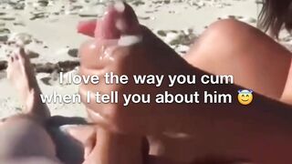 I love the way you cum when I tell you about him ????