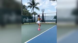 Thicc & Busty Tennis Bae