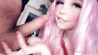 Belle Delphine Sucking Cock