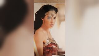 Gal Gadot (Wonder Woman) gets covered in my wonder load