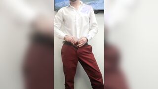 Are red pants still in season?