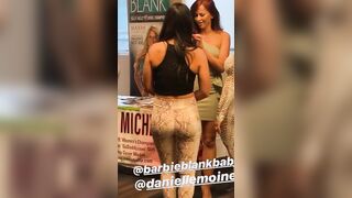 Tenille Dashwood, Summer Rae, Candice Michelle and Kelly Kelly at a convention