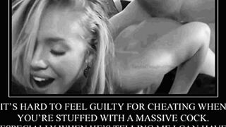 Guilty is not what she is feeling…