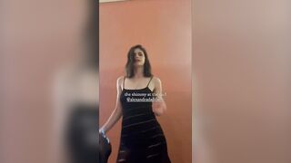 Alexandra Daddario dancing (from IG)