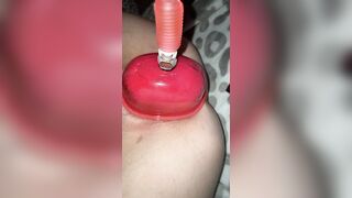 pumping my pretty pussy