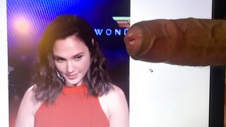 Gal Gadot cock tribute