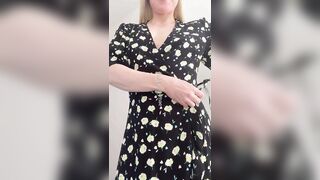 Wrap dress for easy breeding access