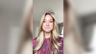 Shapeshifting into who everyone on TikTok thinks is her look alike… actress madelyn cline