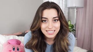 cute part of her new youtube vid