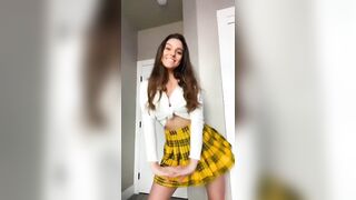 Yellow skirt made a comeback. If only the Falcons could do that... Yellow skirt from Sept TikToks