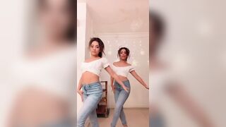 Surbhi and samriddhi mehra (chinki minki) dancing like trained....