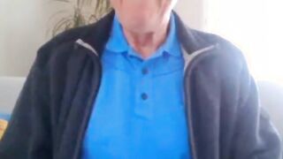 68 yo man from Germany cum